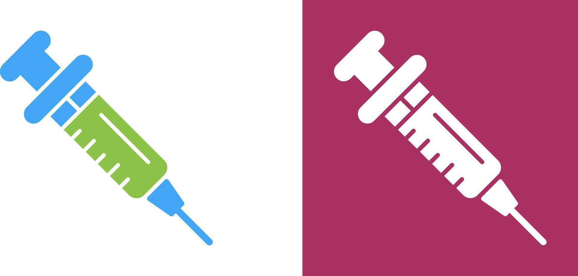 Injection Icon Design vector