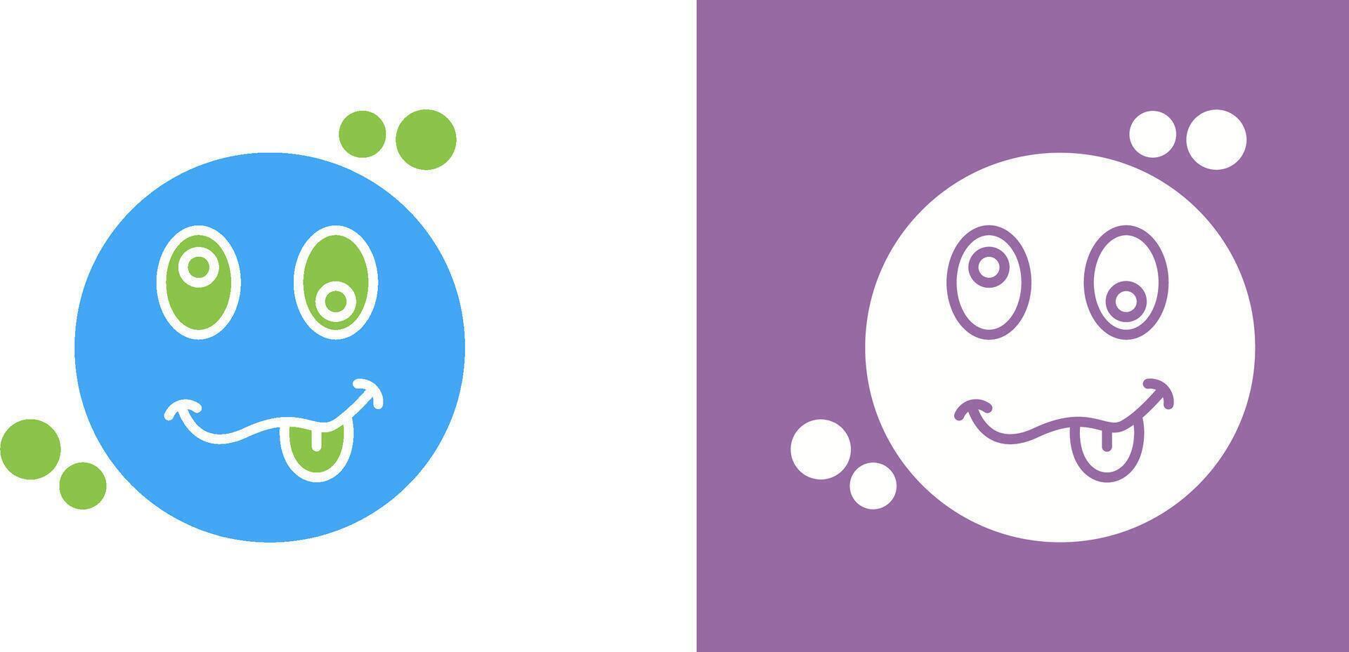 Silly Icon Design vector