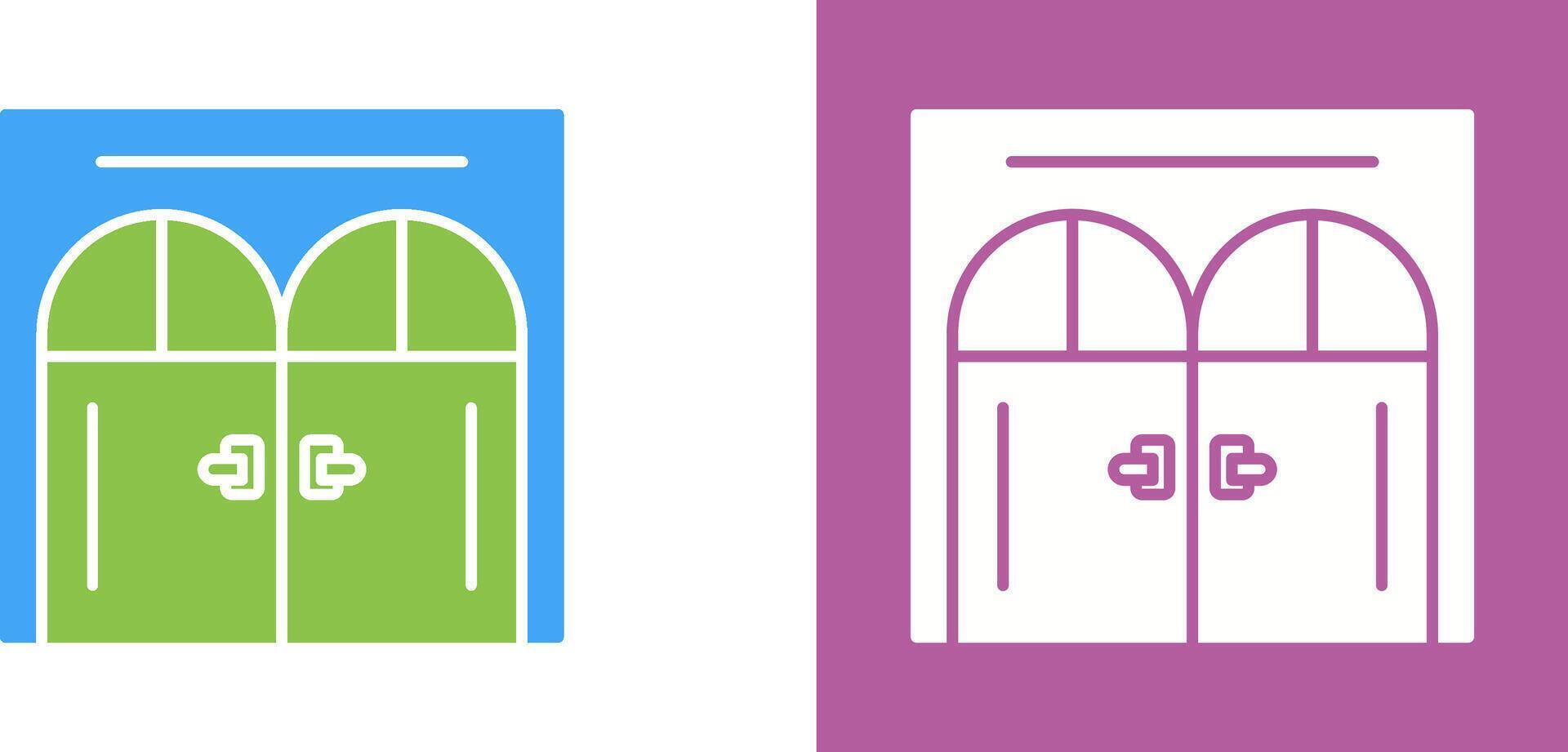 Door Icon Design vector