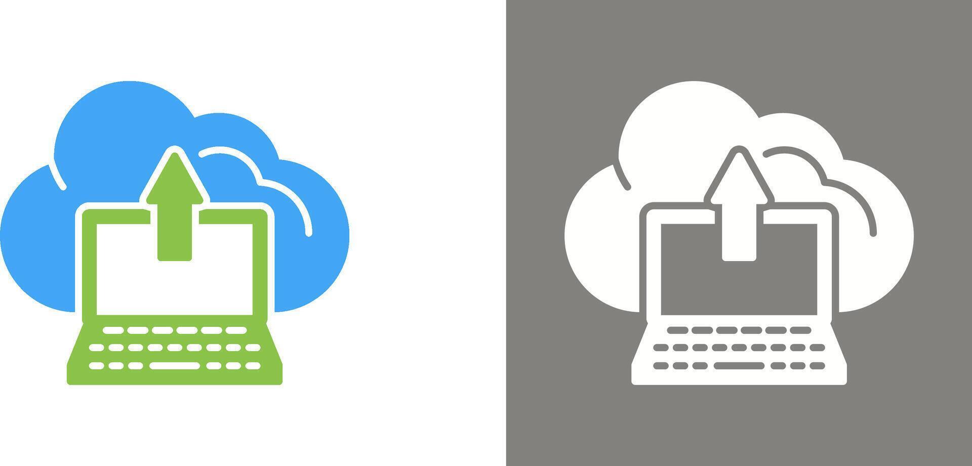 Backup Icon Design vector