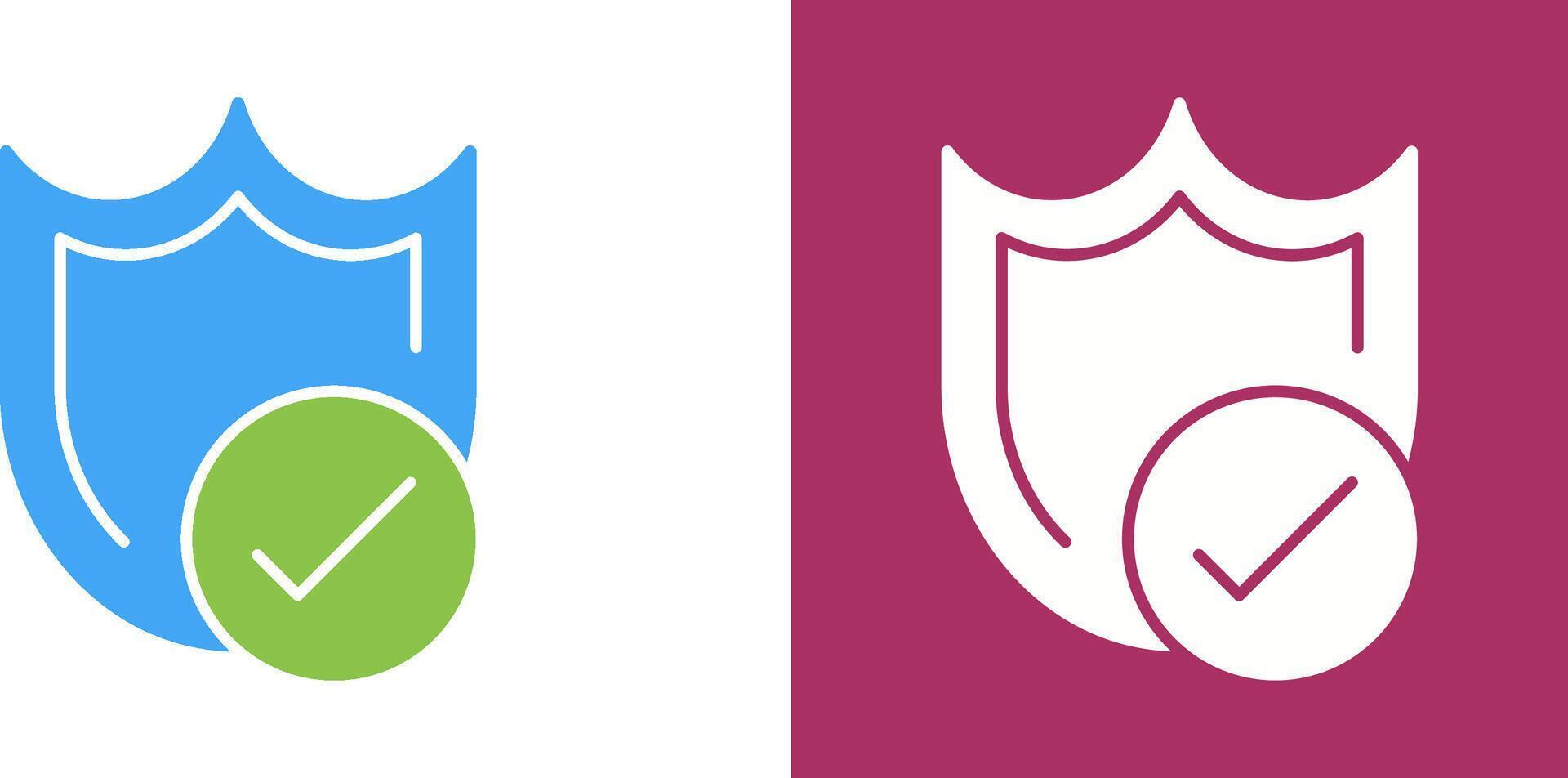 Protection Icon Design vector