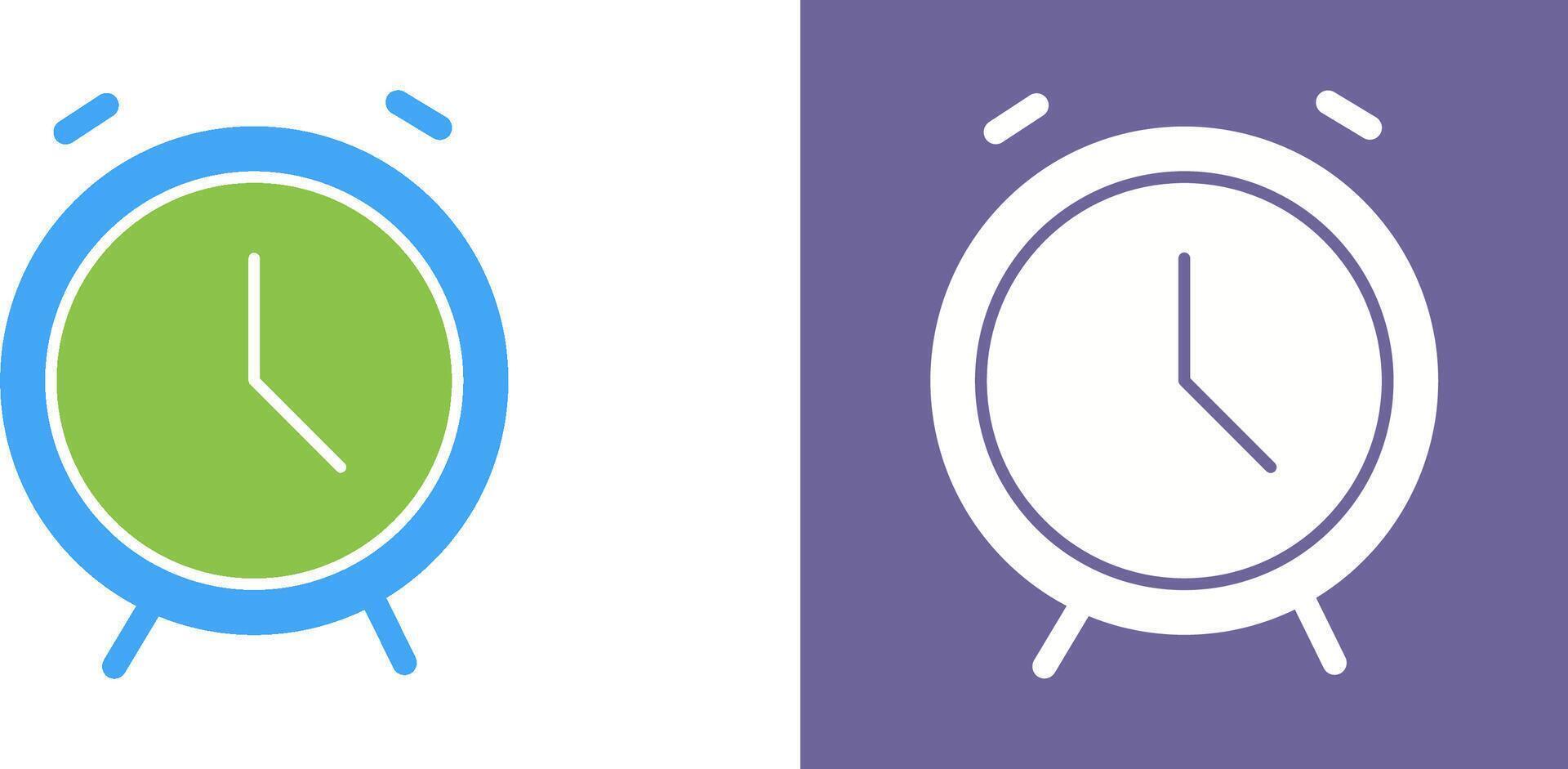 Alarm Clock Icon Design vector