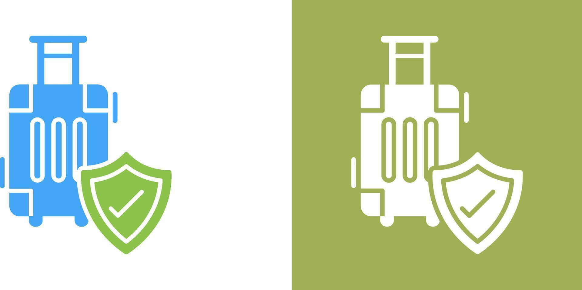 Travel Protection Icon Design vector