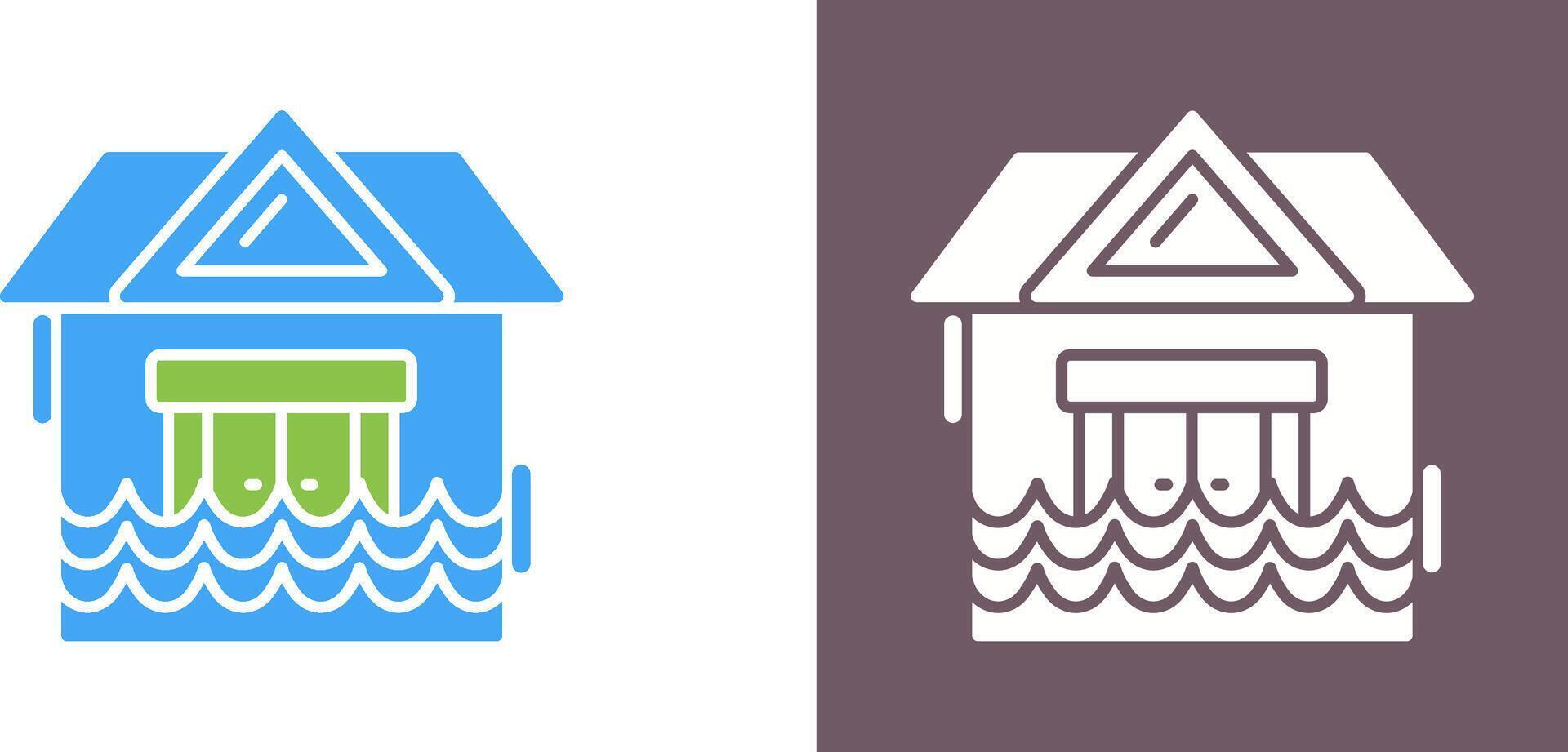 Natural Disaster Icon Design vector