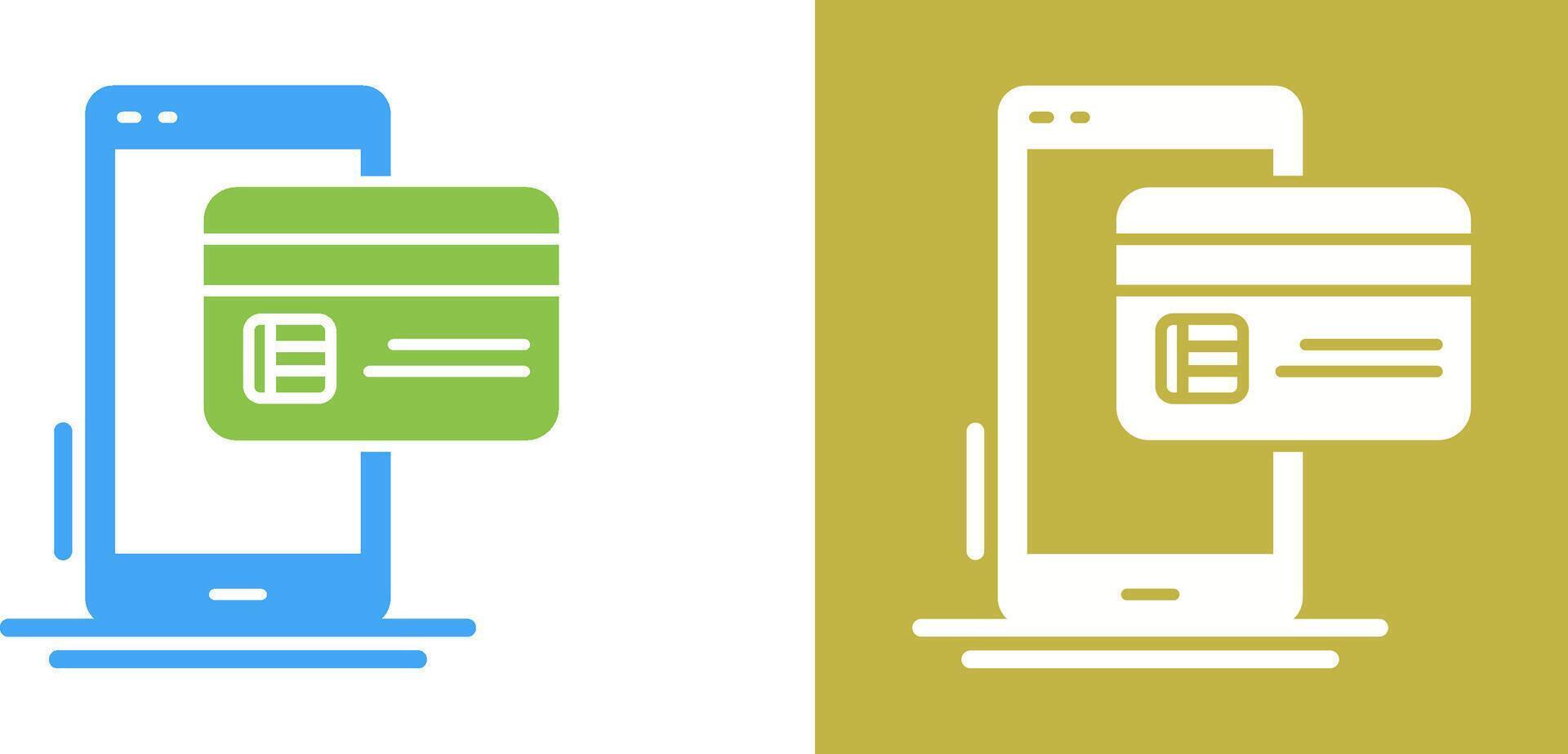 Cashless Payment Icon Design vector