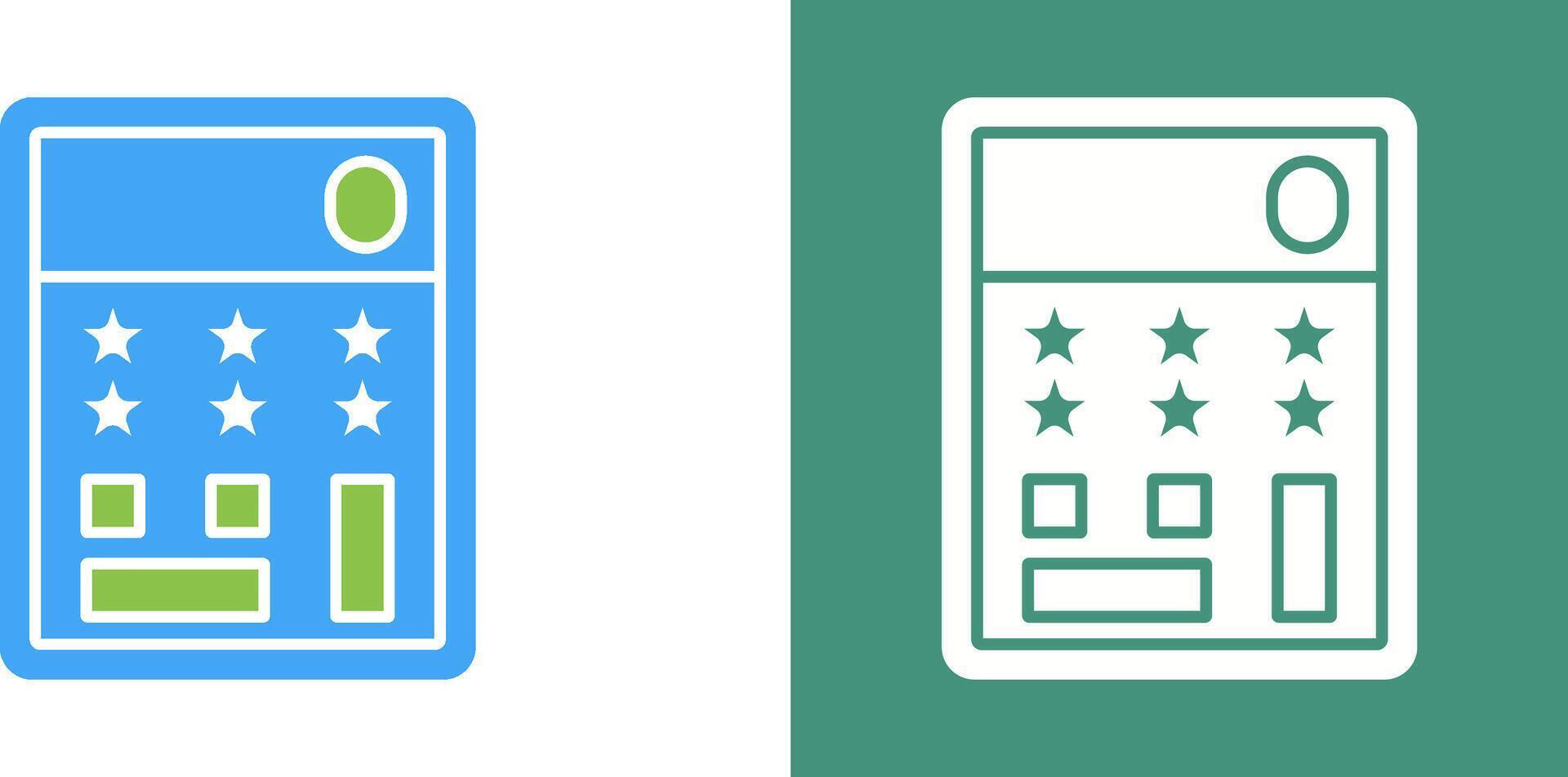 Calculator Icon Design vector