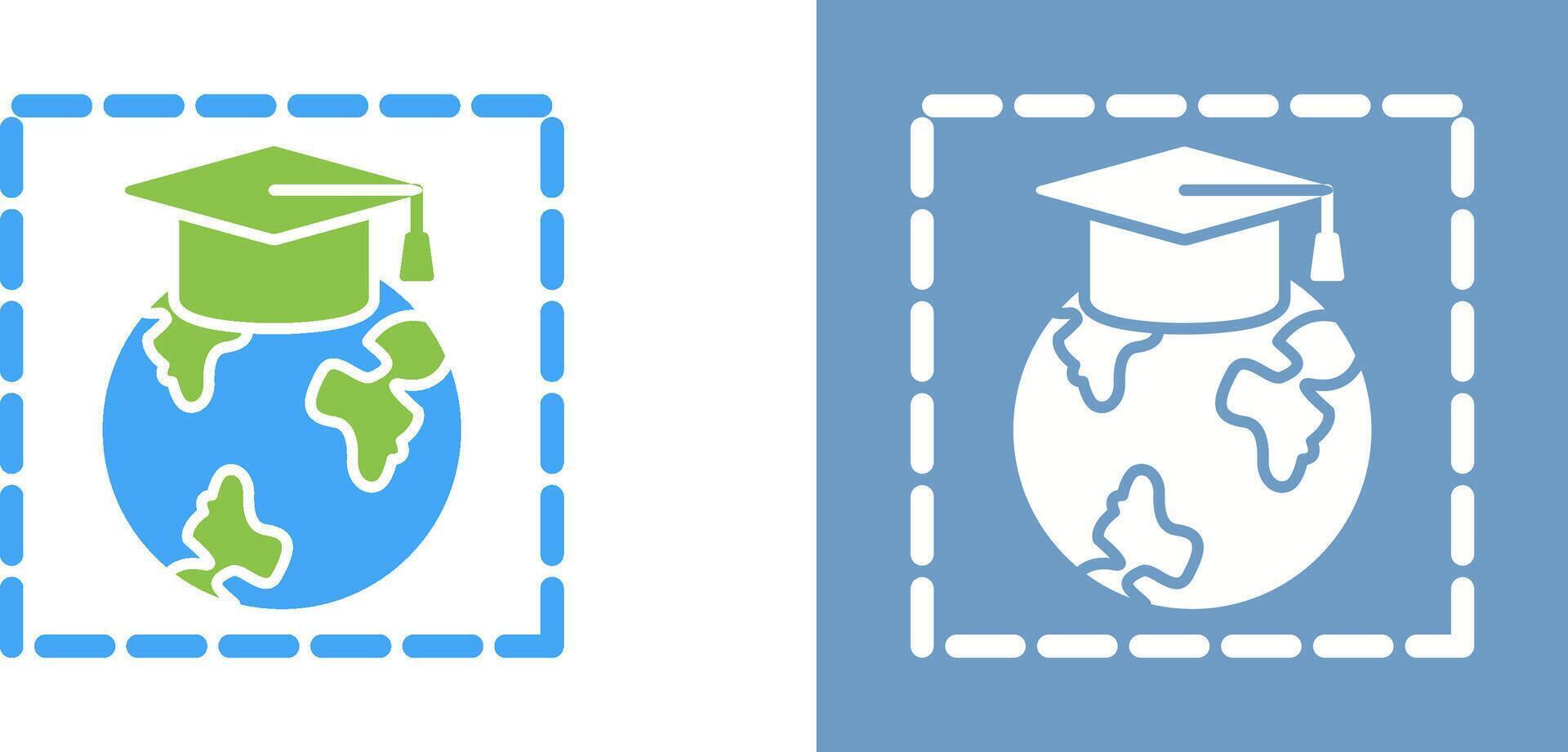 Earth Icon Design vector