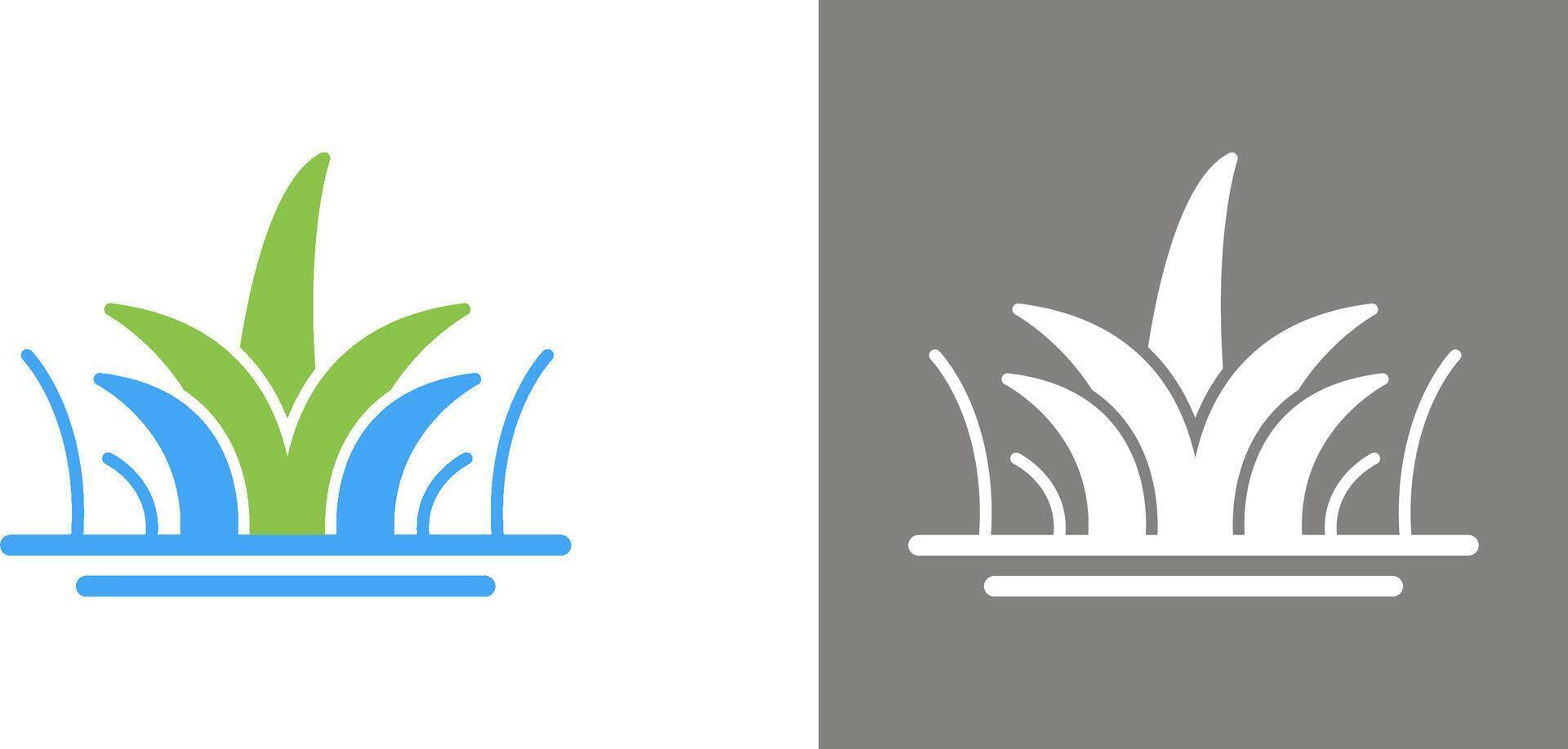 Grass Icon Design vector