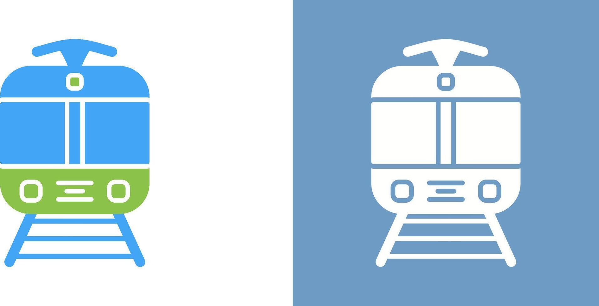 Tram Icon Design vector