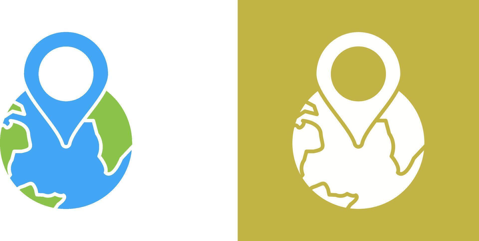 World tour Icon Design vector