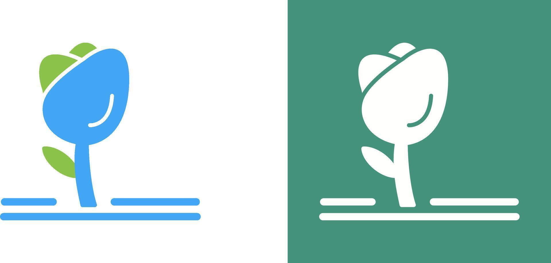 Tulip Icon Design vector
