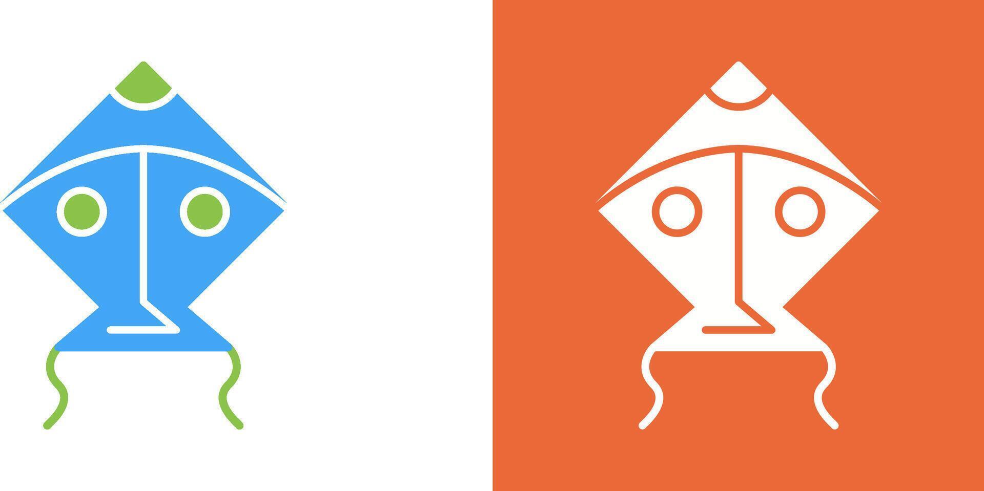 Kite Icon Design vector