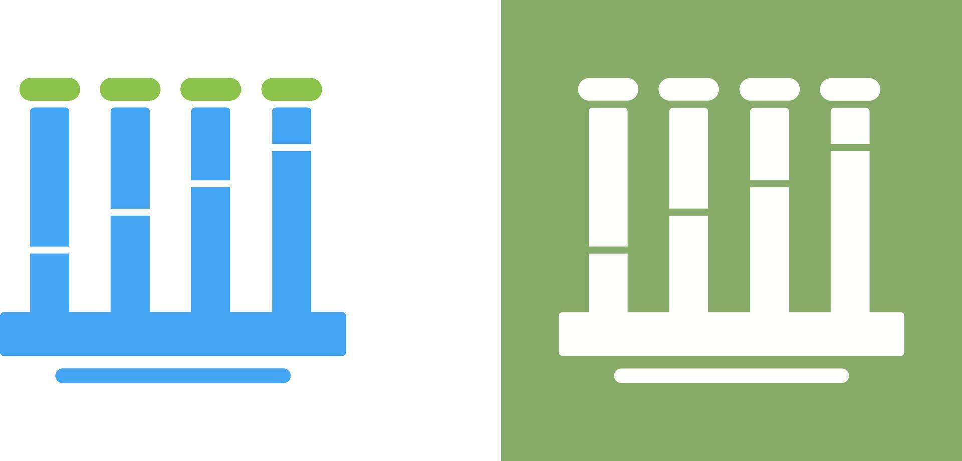 Communicating Vessels Icon Design vector