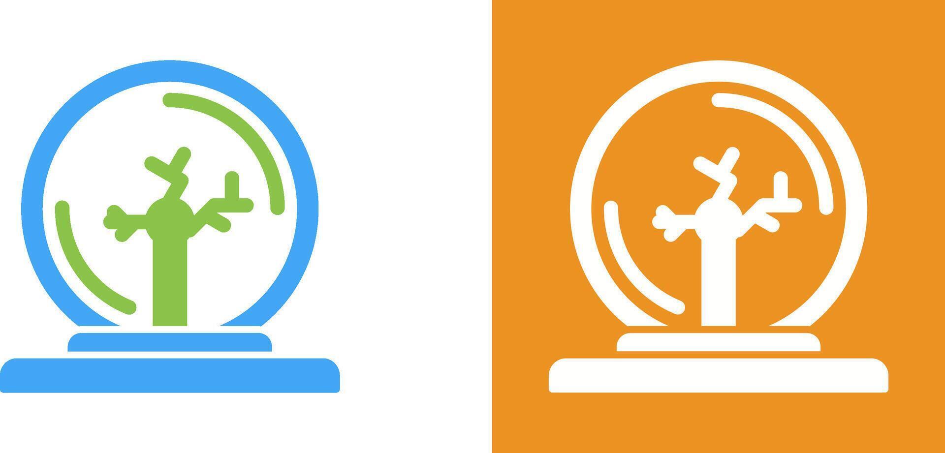 Plasma Ball Icon Design vector