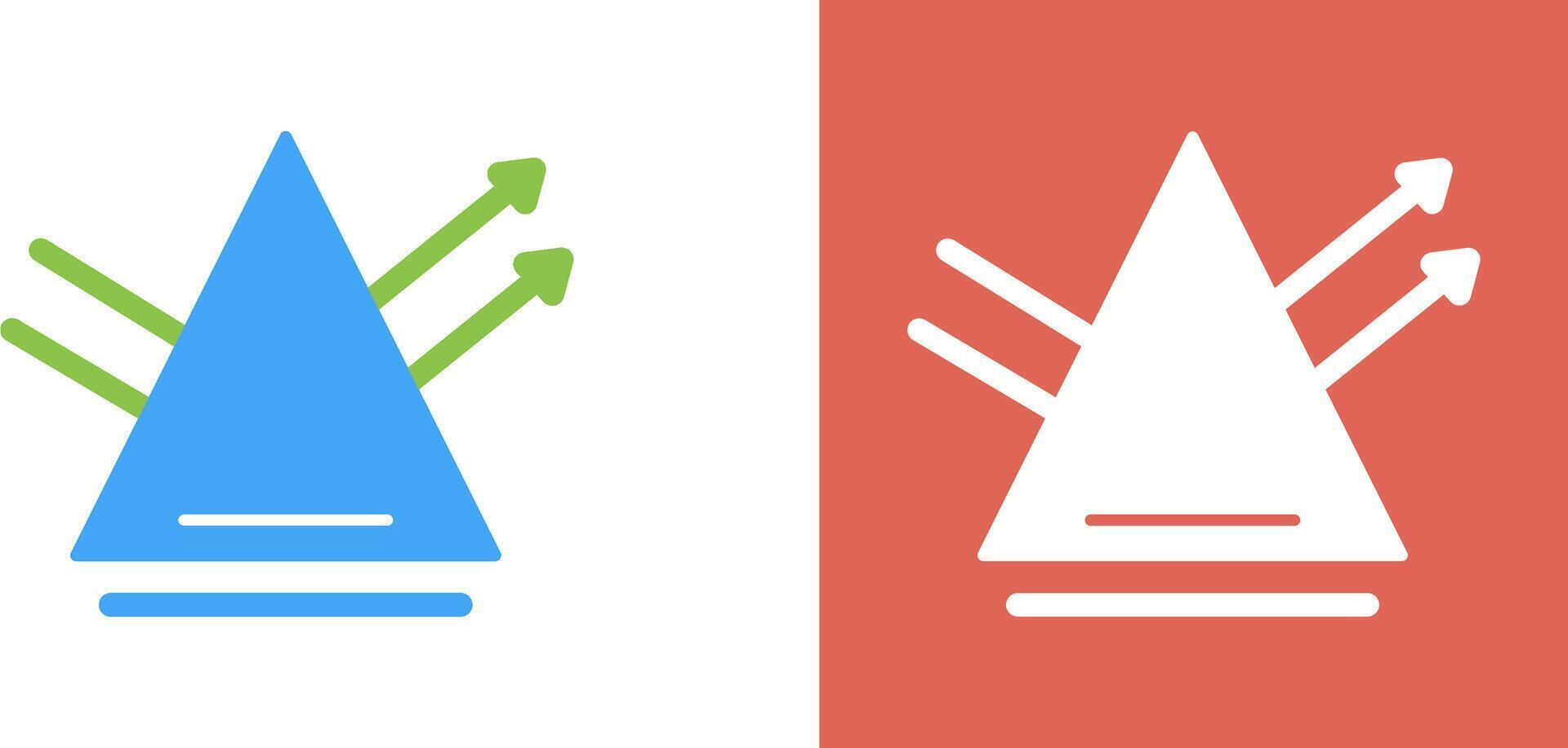Reflection Icon Design vector