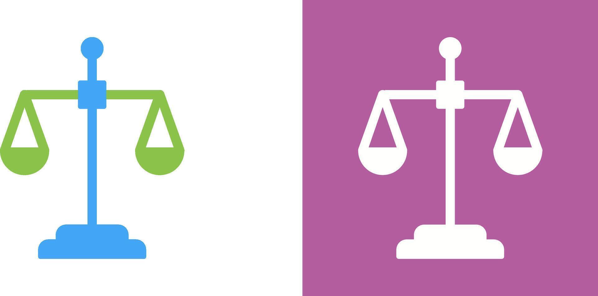 Scale Icon Design vector