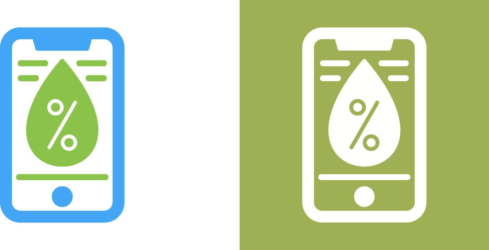 Water Icon Design vector