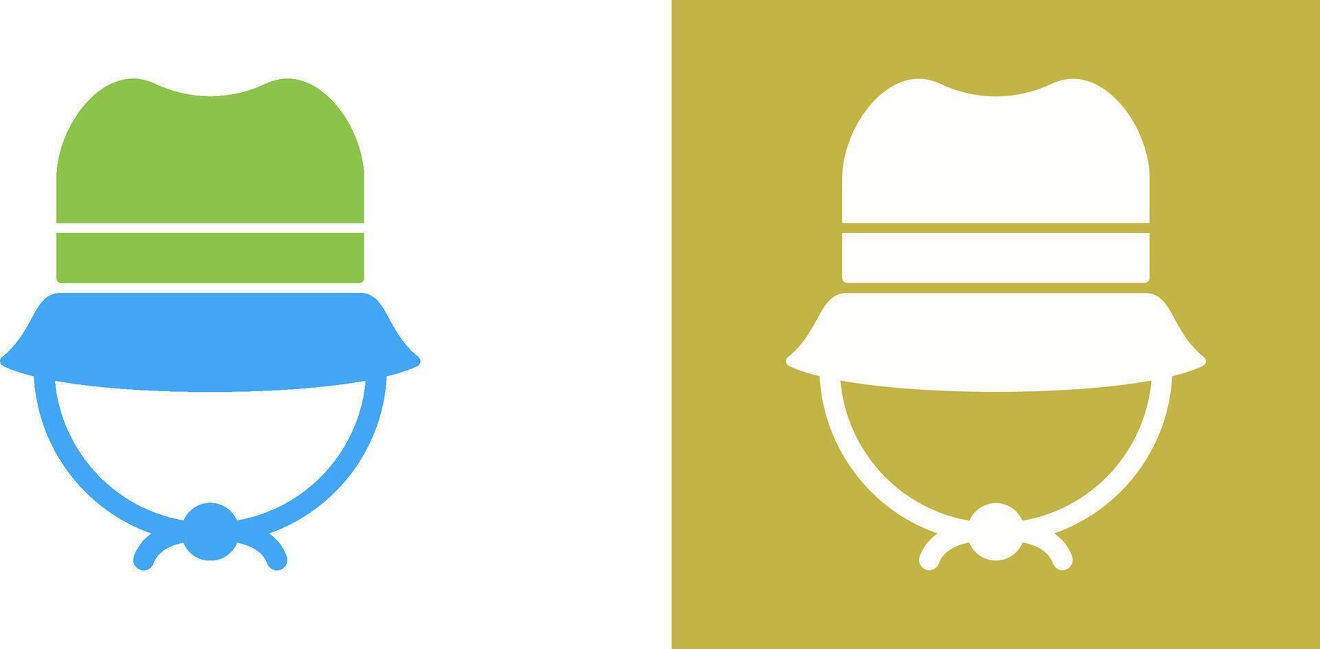 Camping Hat Icon Design vector