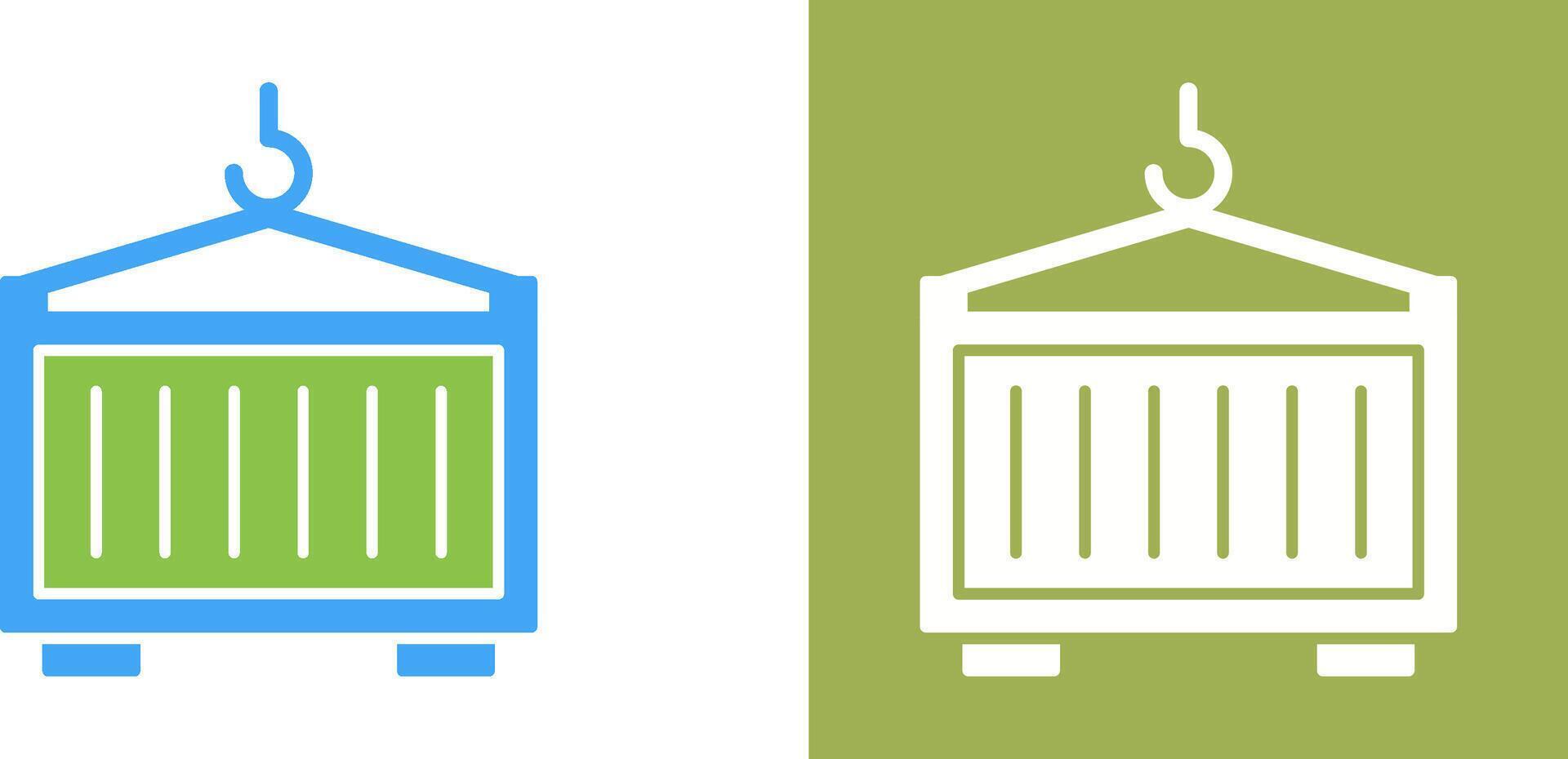Container Icon Design vector