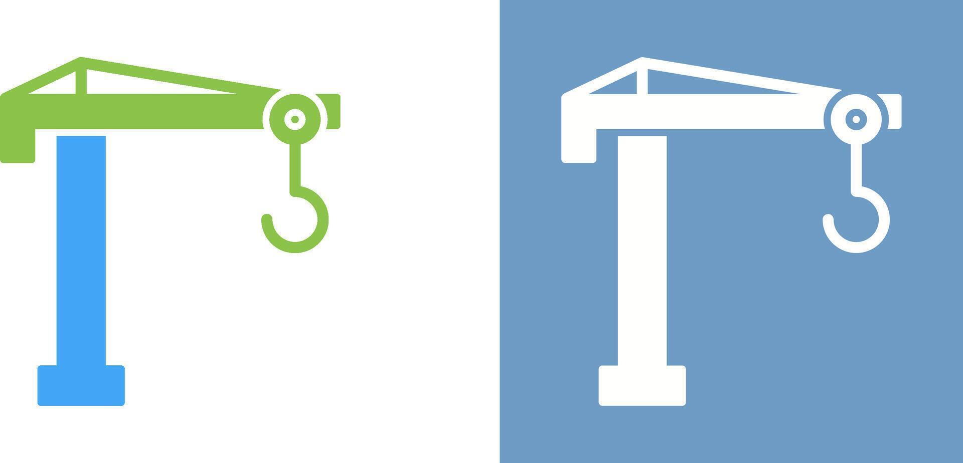 Crane Icon Design vector