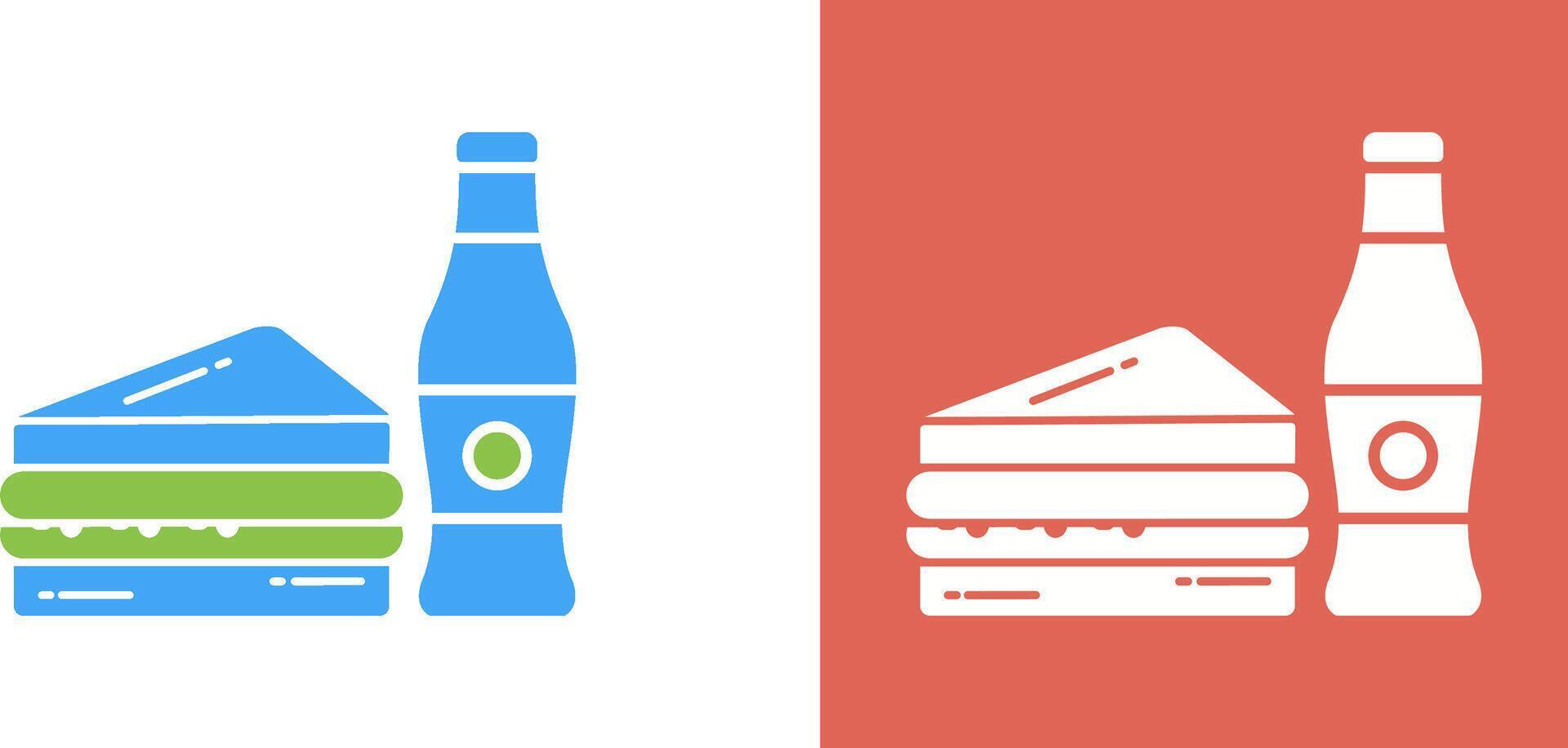 Junk Food Icon Design vector