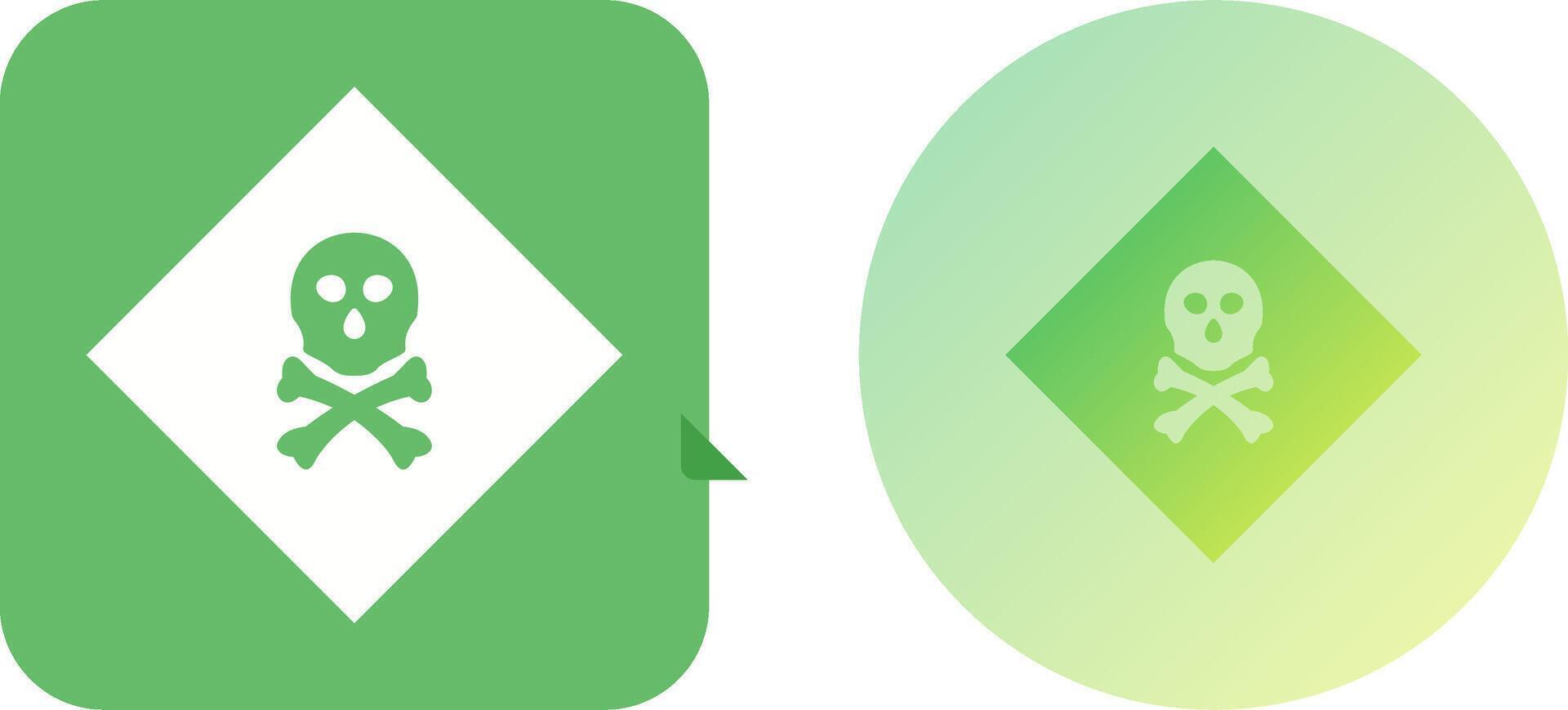 Poisonous Gas Icon Design vector