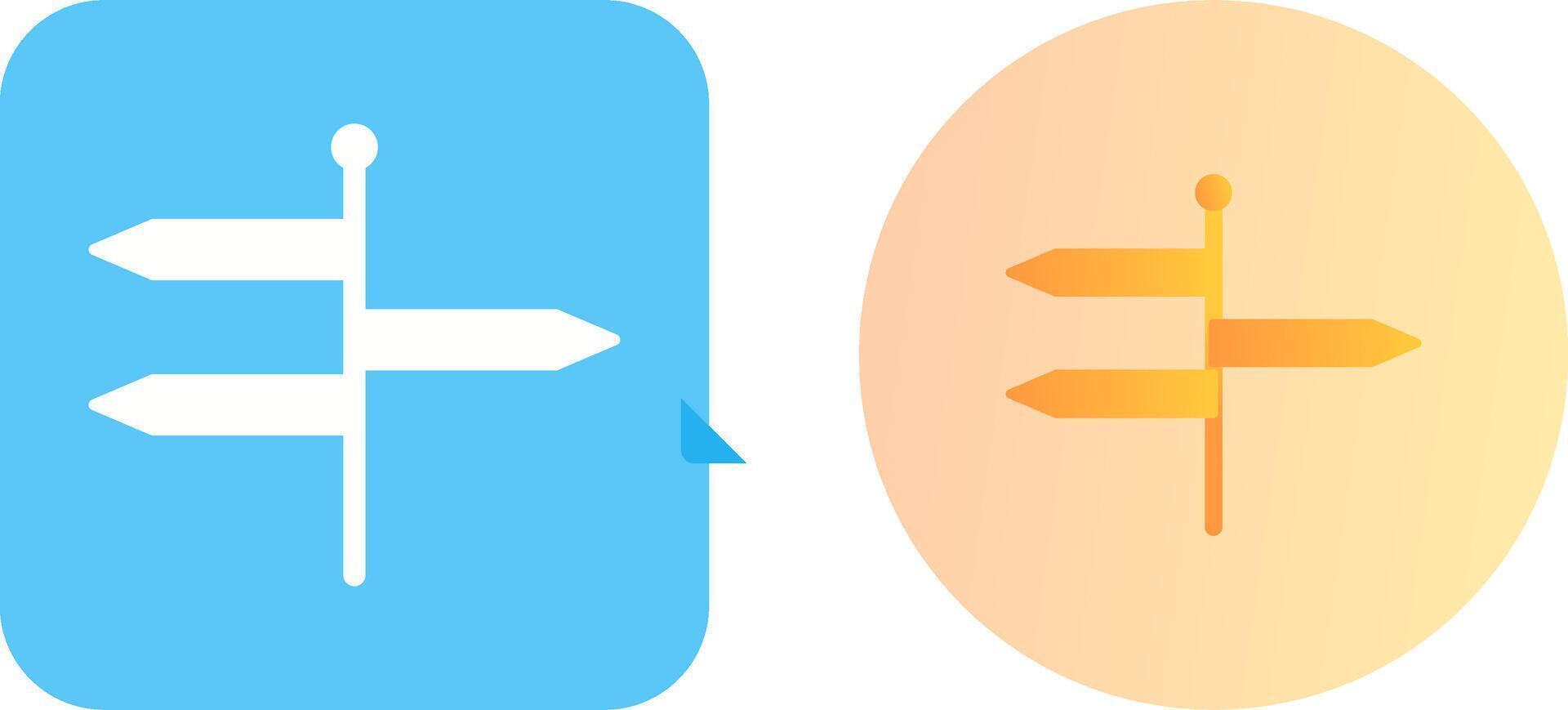 Directions Icon Design vector