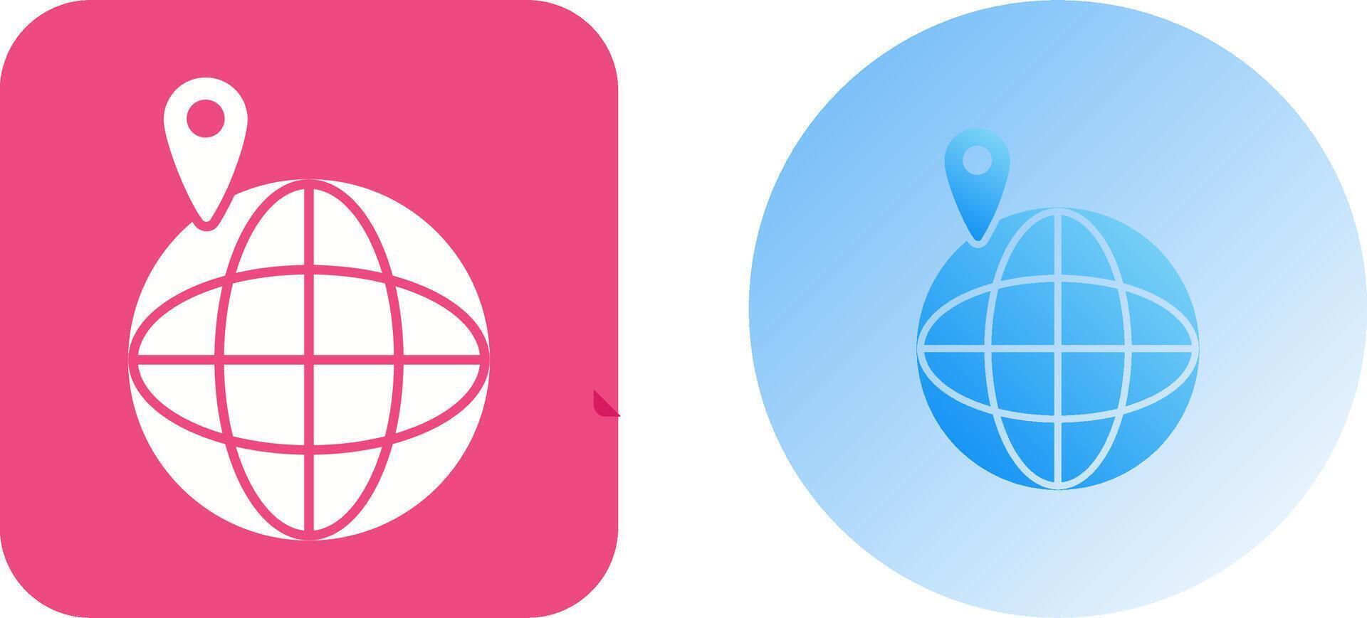 Vacation Spots Icon Design vector