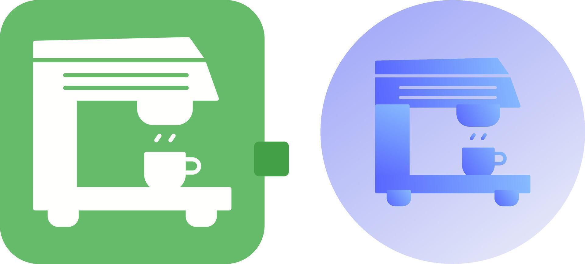 Coffee Machine Icon Design vector