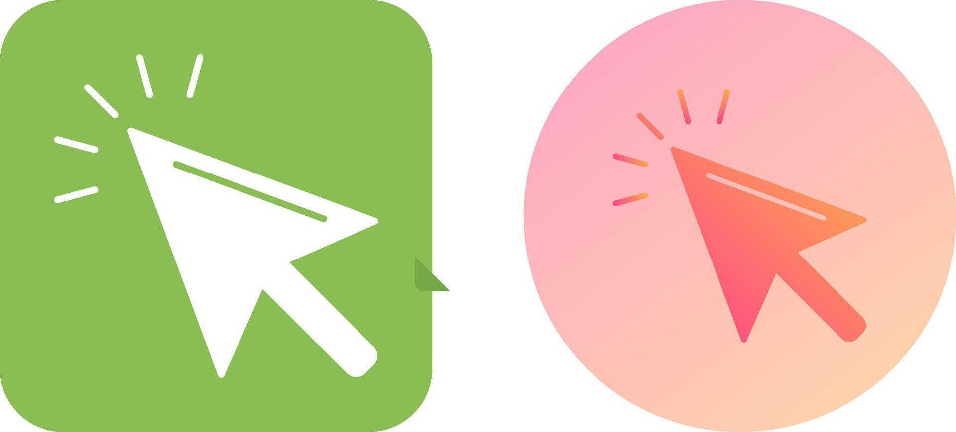 Unique Mouse Icon Design vector
