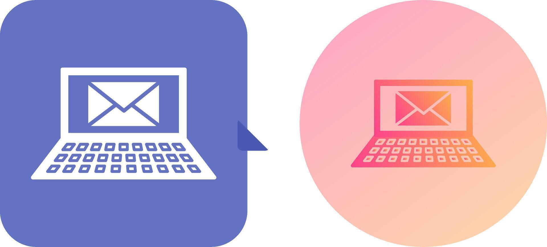 Unique Emails Icon Design vector