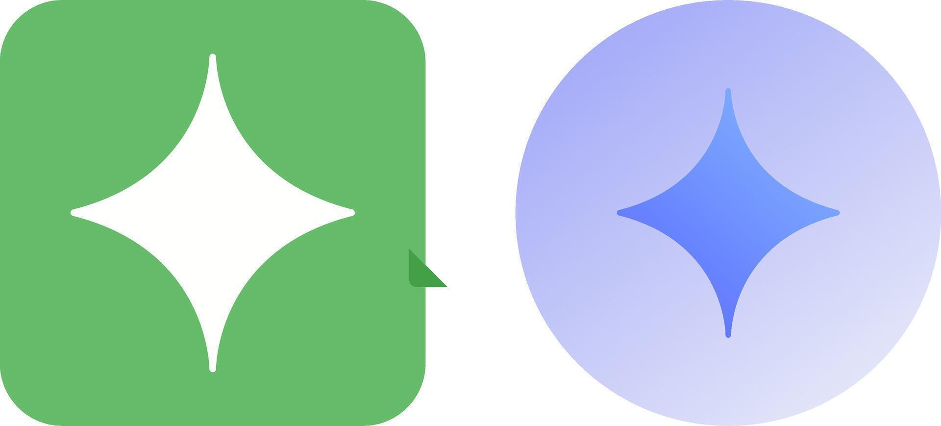 Unique Diamond Icon Design vector