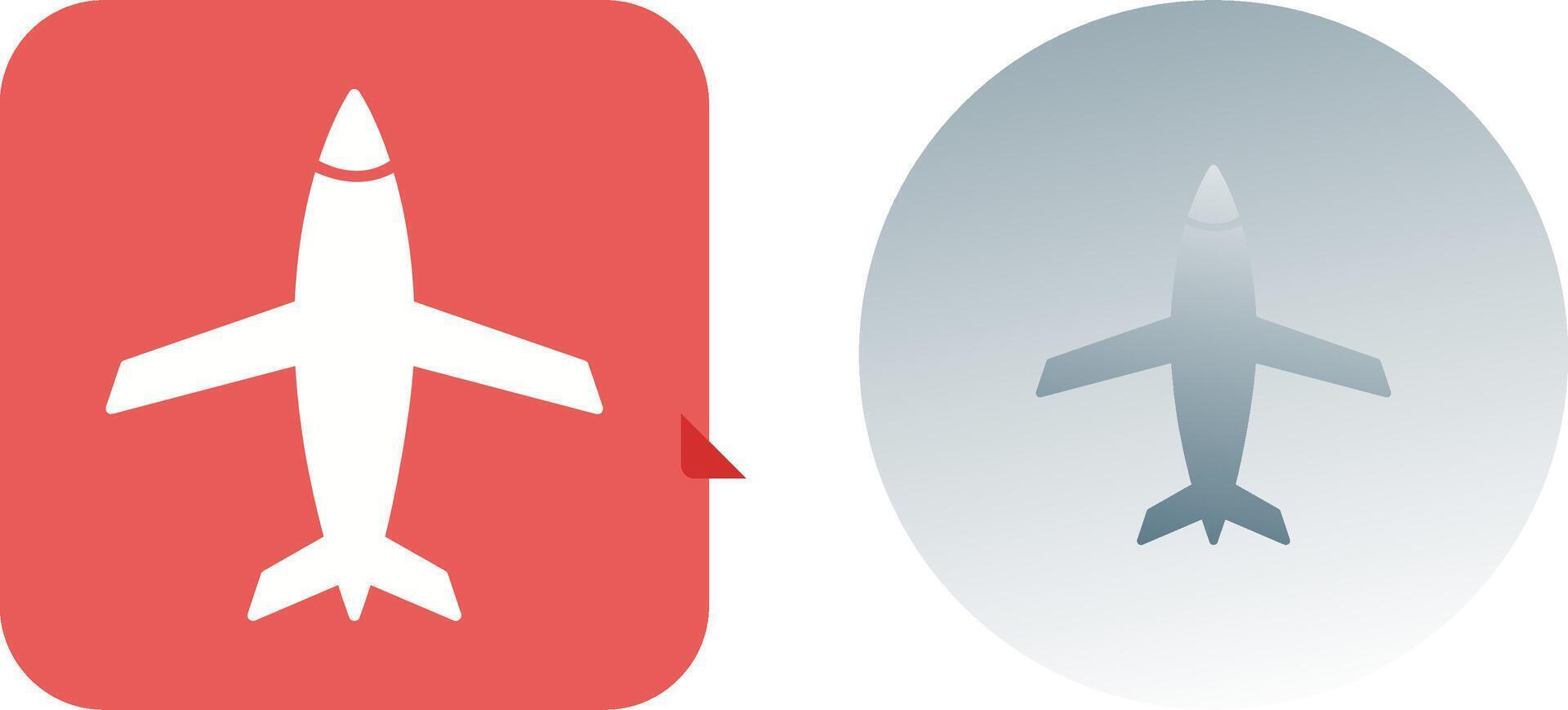 Plane Icon Design vector