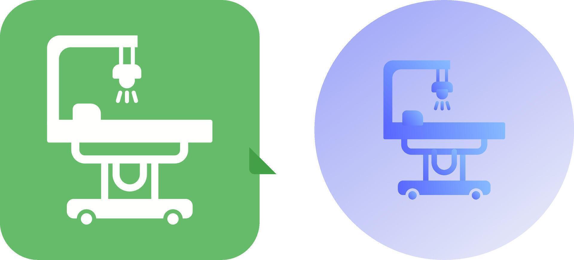 Operating Room Icon Design vector