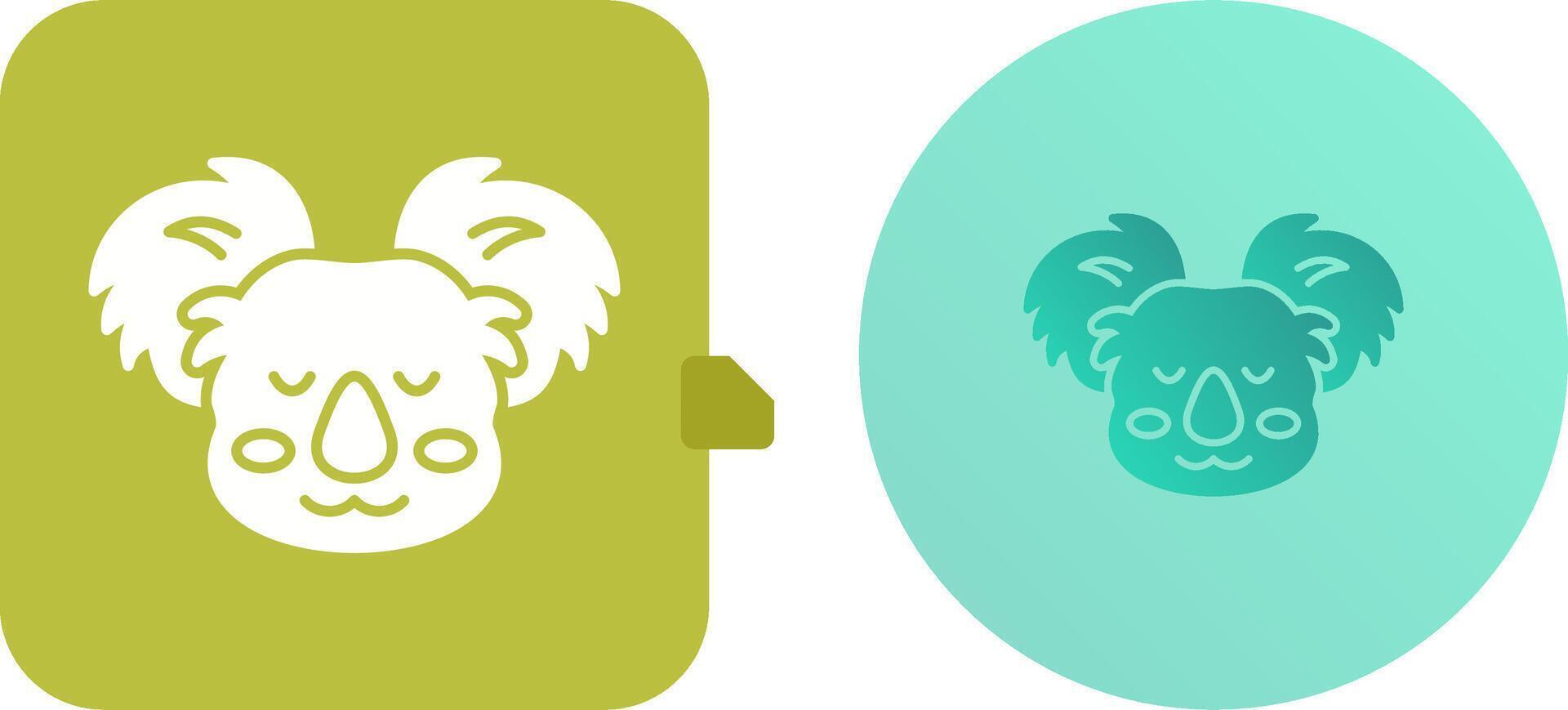Koala Icon Design vector