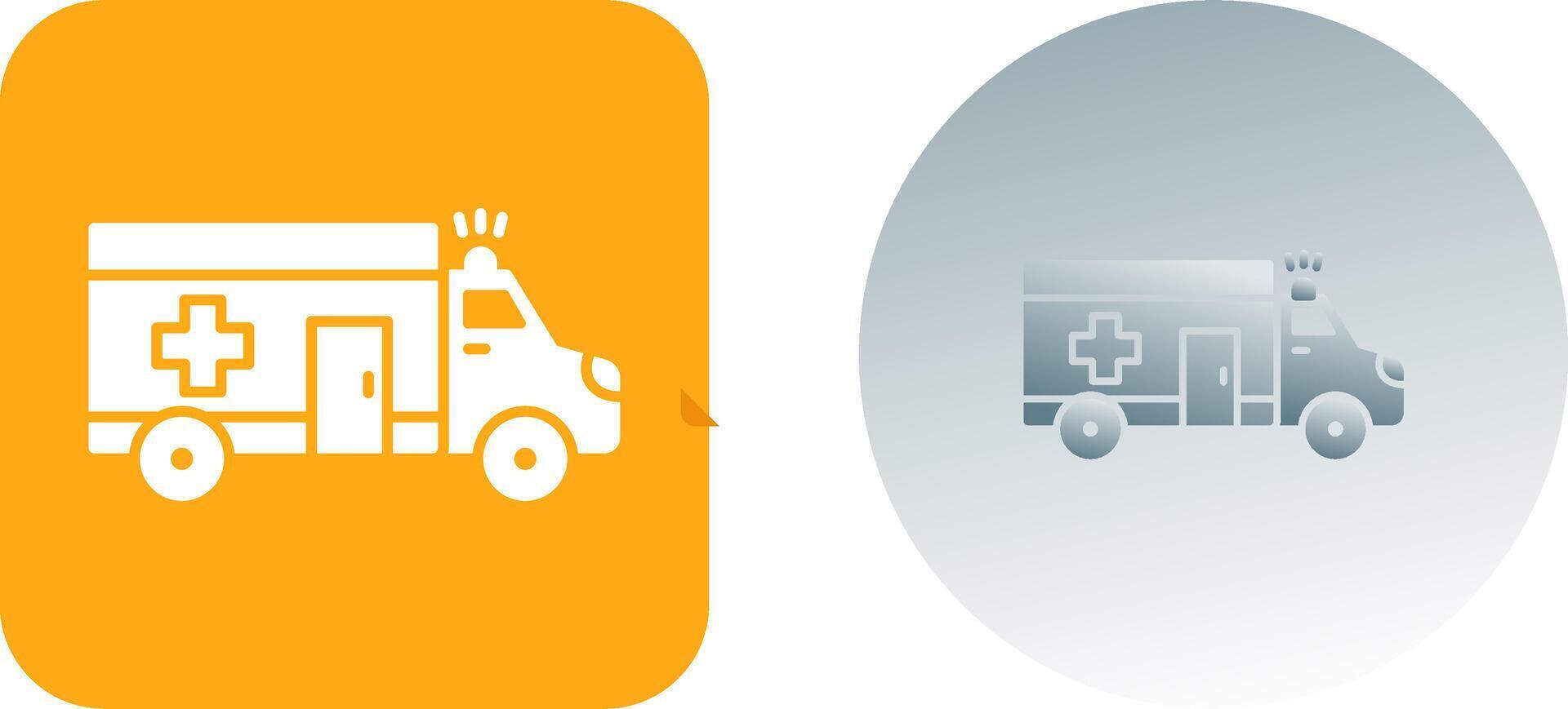 Ambulance Icon Design vector