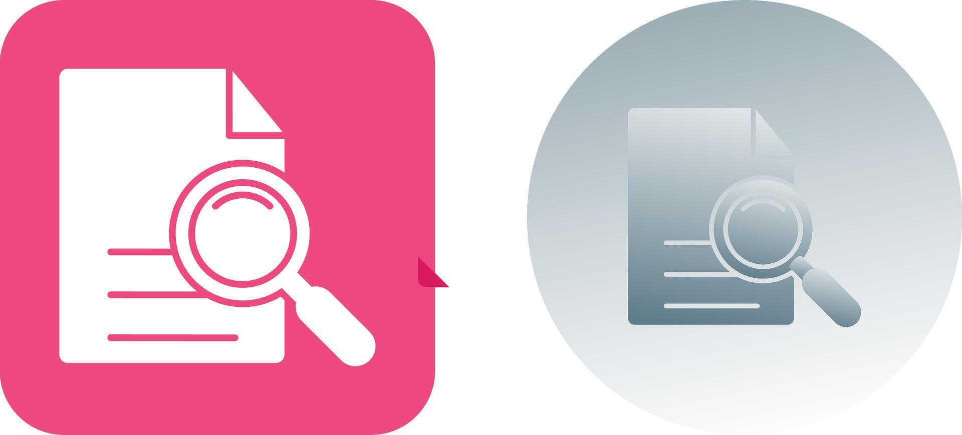 search Icon Design vector