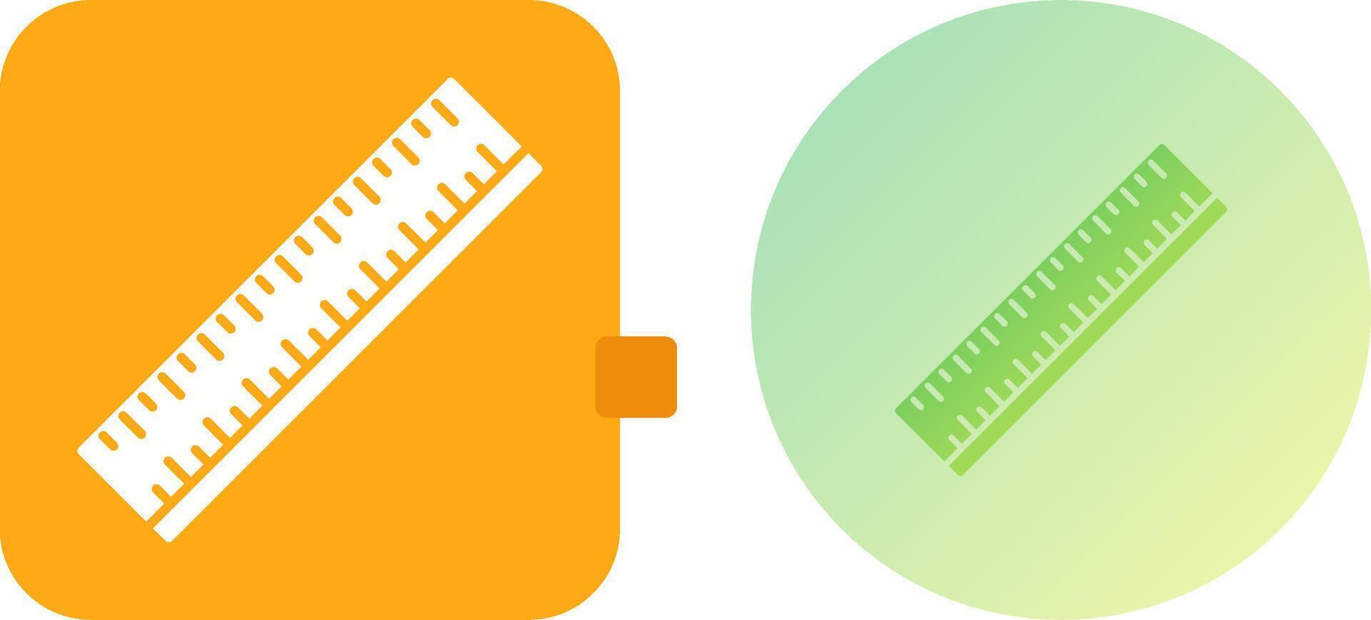 Ruler Icon Design vector