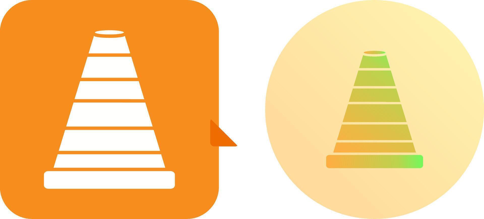 Cone Icon Design vector