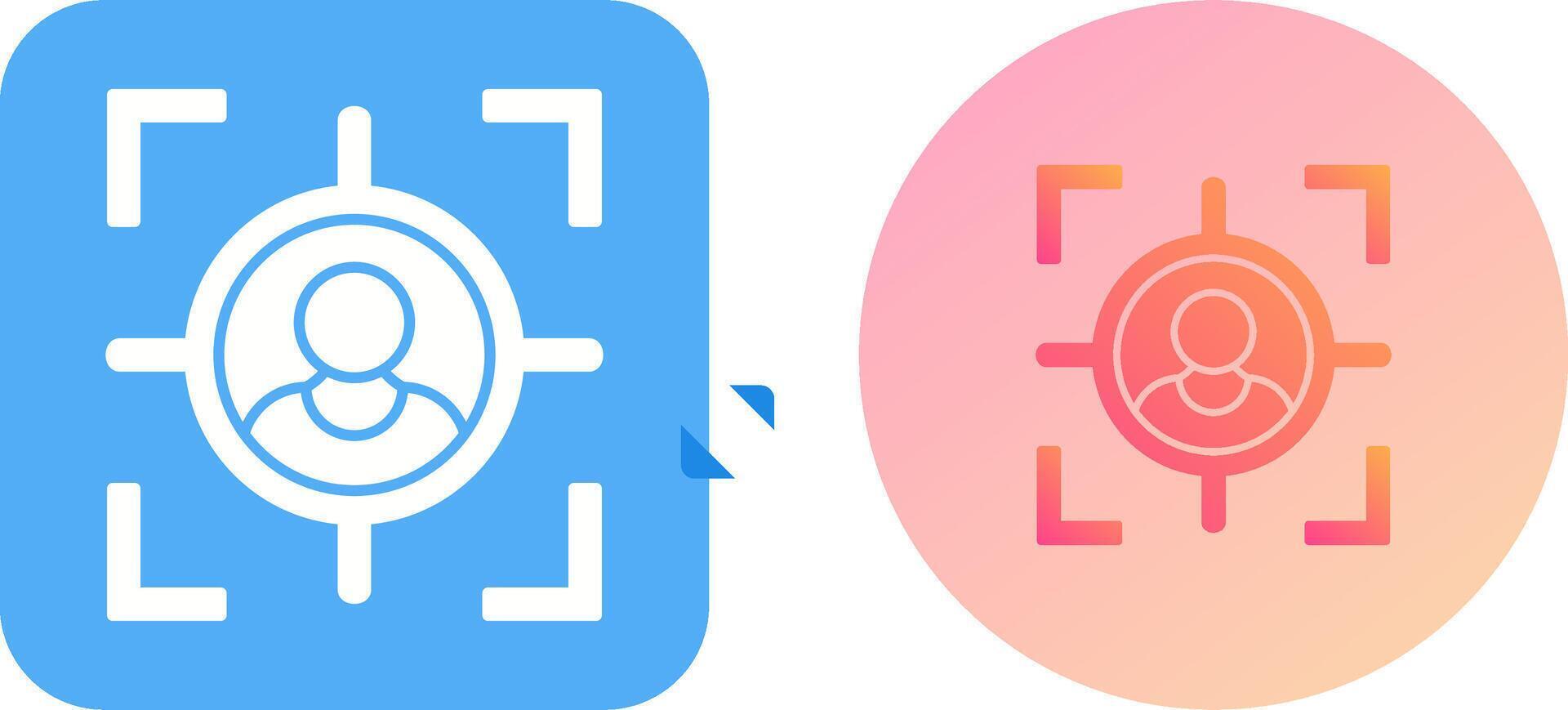 Target Icon Design vector