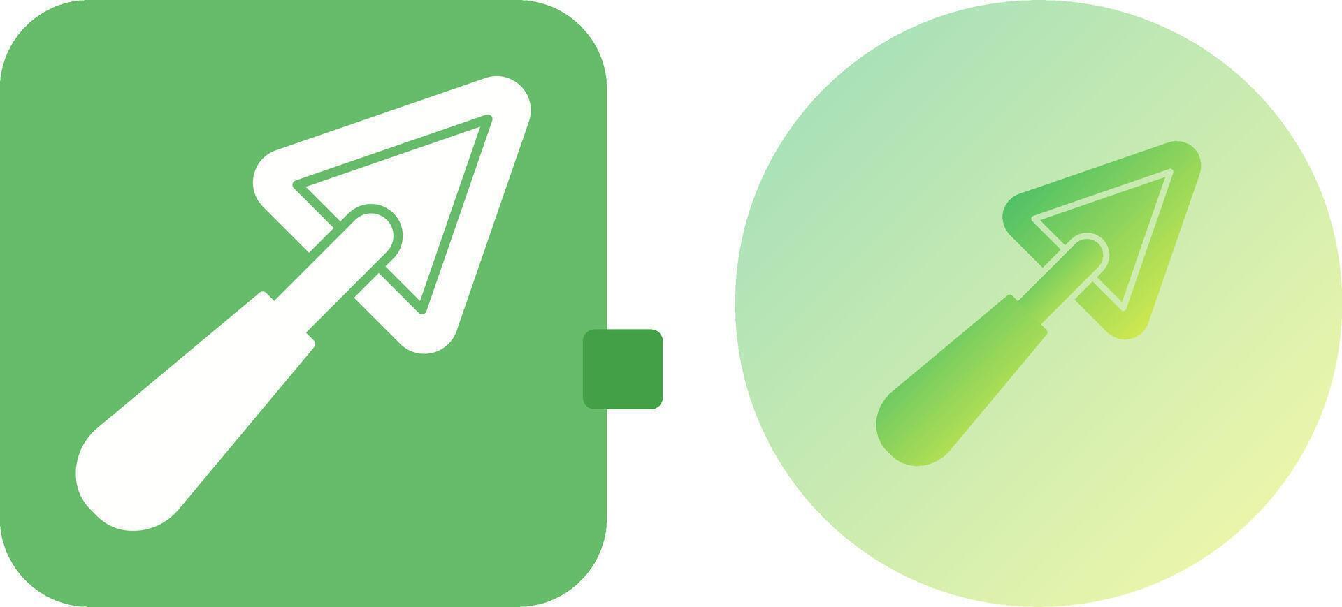 Trowel Icon Design vector