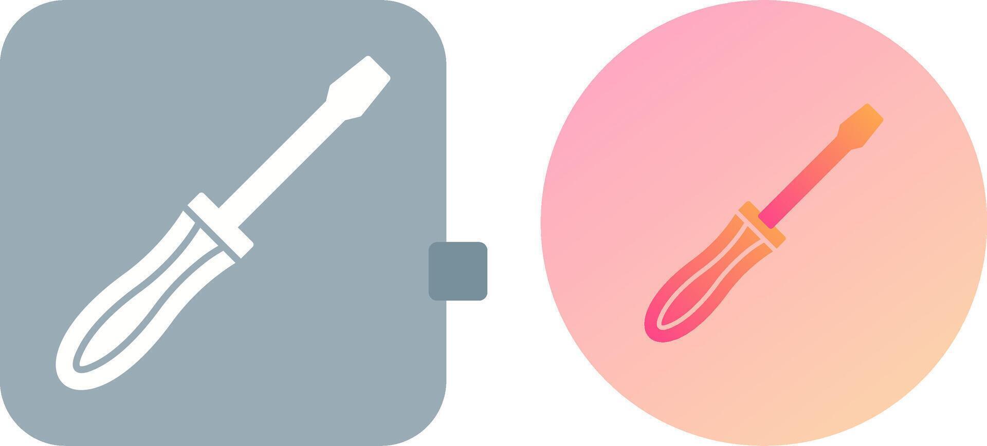 Screwdriver Icon Design vector