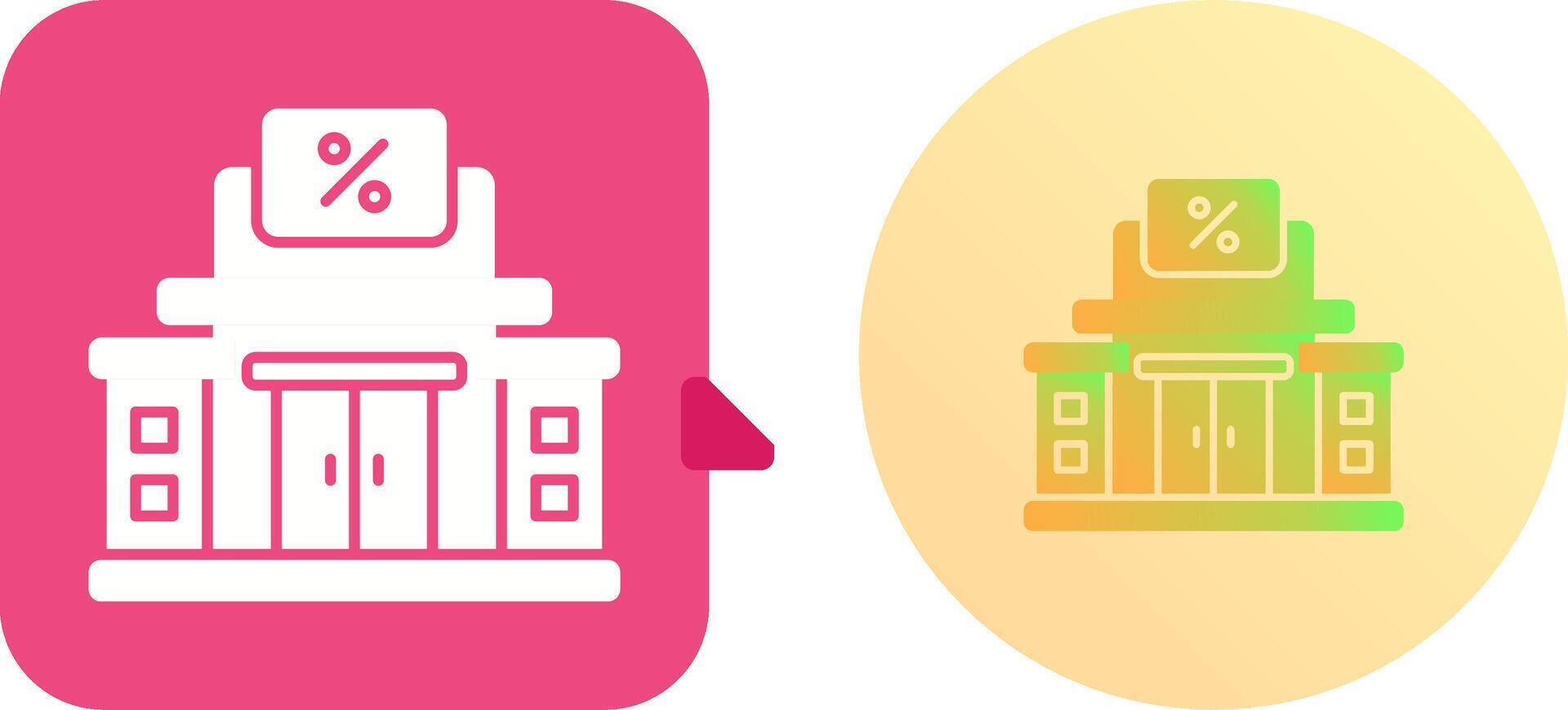 Tax Office Icon Design vector