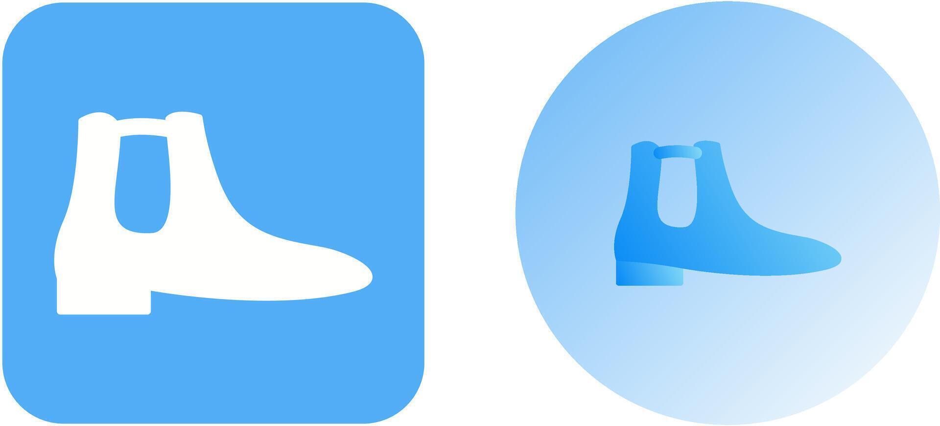 Men's Boots Icon Design vector