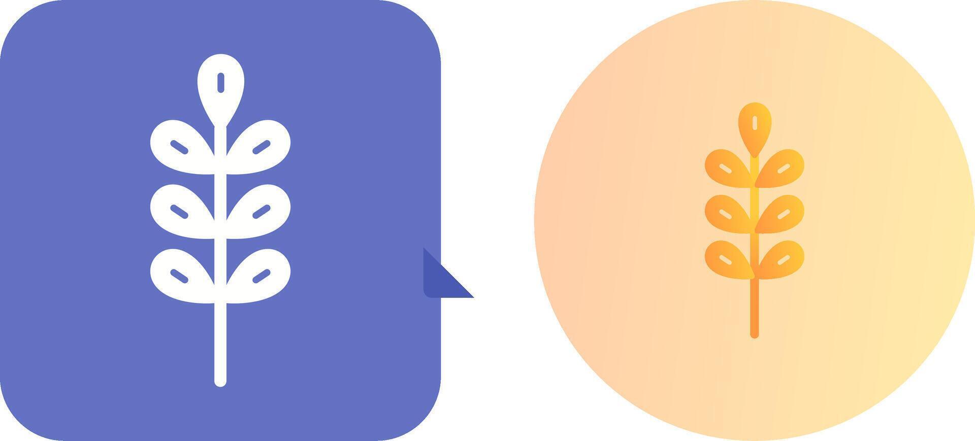 Barley Icon Design vector