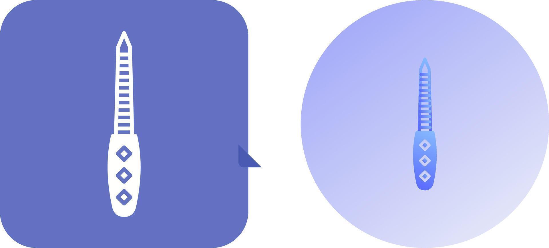 Nail File Icon Design vector