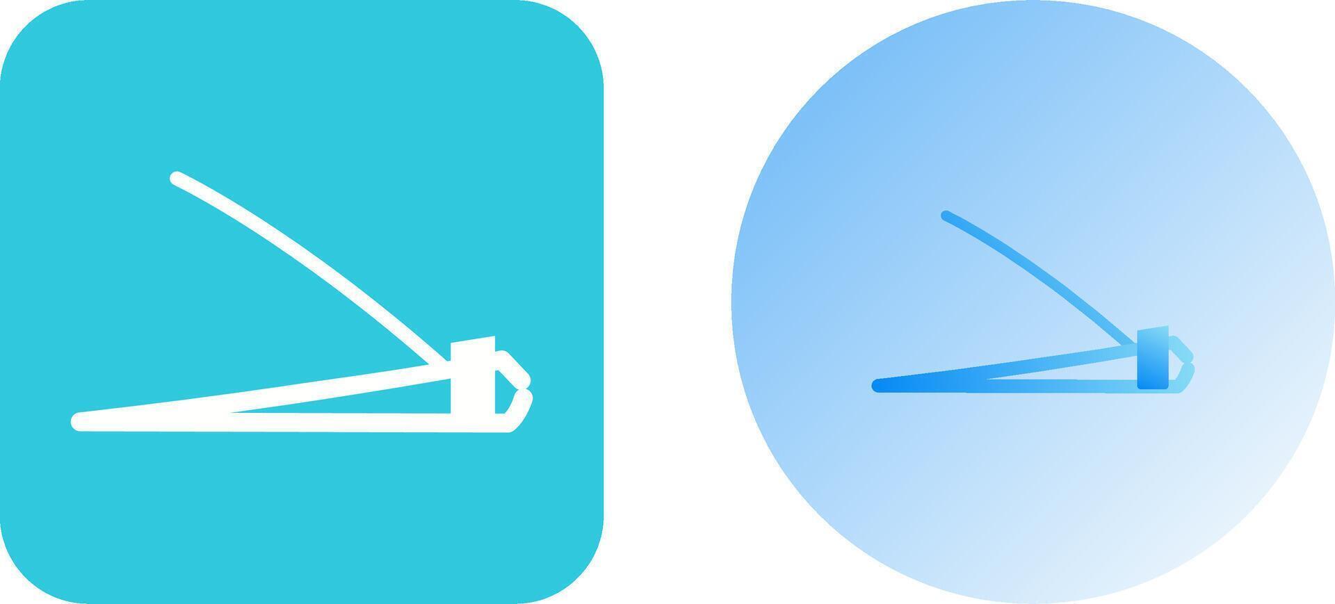Nailcutter Icon Design vector