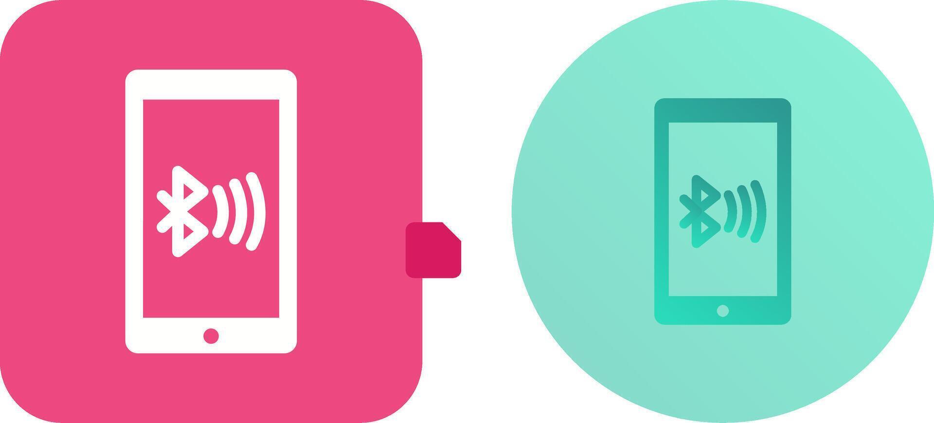 Connected Device Icon Design vector