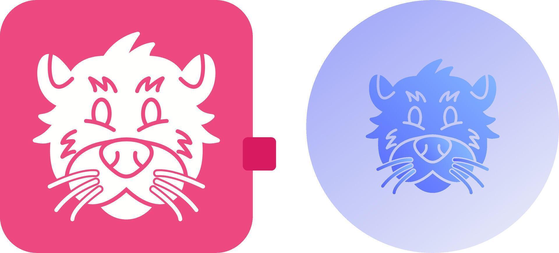 Otter Icon Design vector