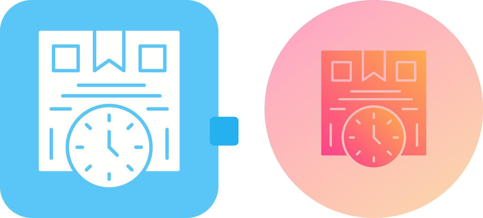 Time is Money Icon Design vector